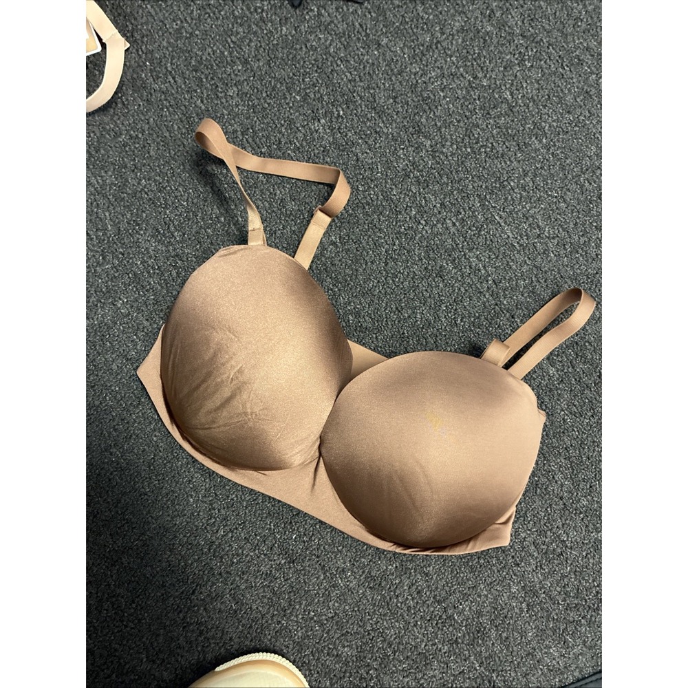 Skims Ultimate Push-Up Strapless Bra in Jasper Size 34DDD New NWT Women's